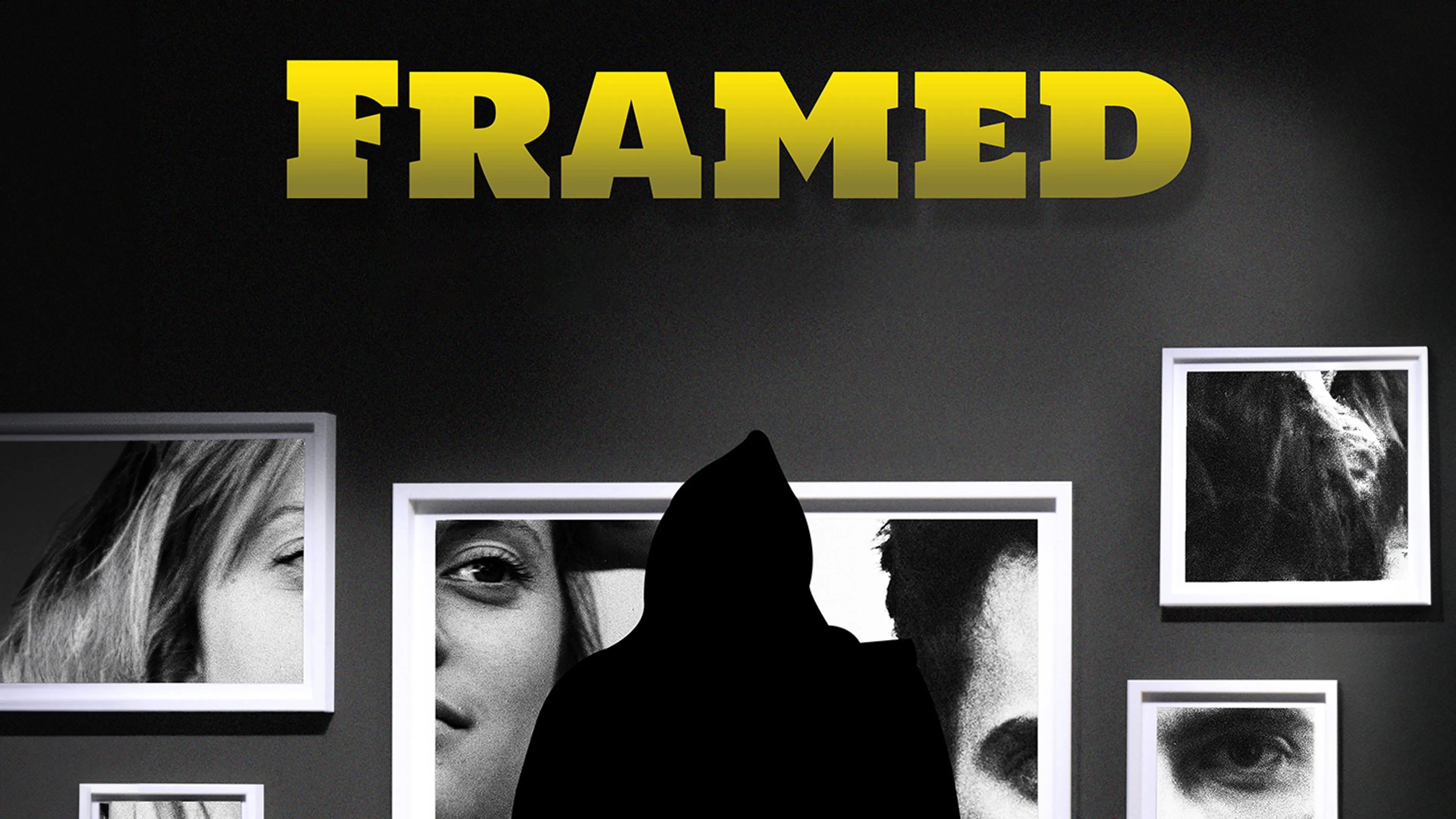 Framed poster